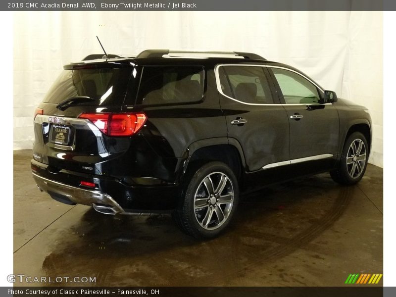 Ebony Twilight Metallic / Jet Black 2018 GMC Acadia Denali AWD