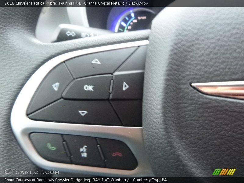 Granite Crystal Metallic / Black/Alloy 2018 Chrysler Pacifica Hybrid Touring Plus