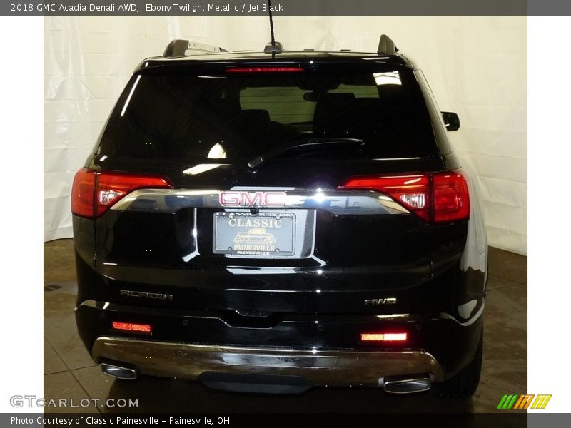 Ebony Twilight Metallic / Jet Black 2018 GMC Acadia Denali AWD