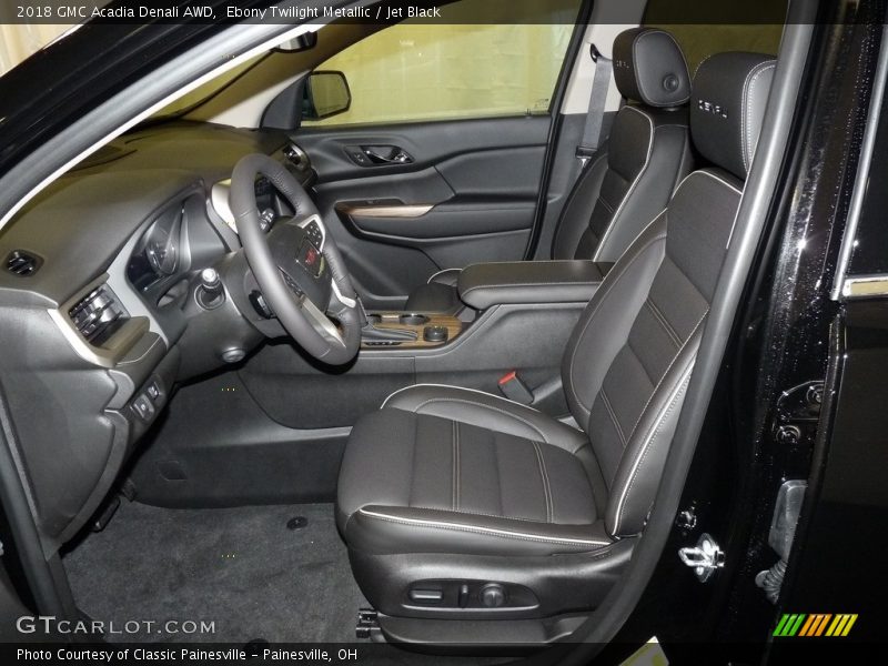 Ebony Twilight Metallic / Jet Black 2018 GMC Acadia Denali AWD