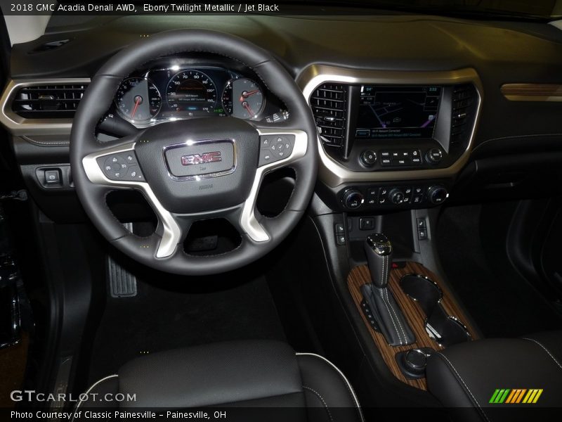Ebony Twilight Metallic / Jet Black 2018 GMC Acadia Denali AWD