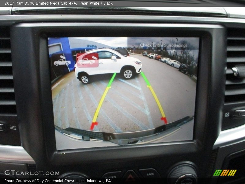 Pearl White / Black 2017 Ram 3500 Limited Mega Cab 4x4