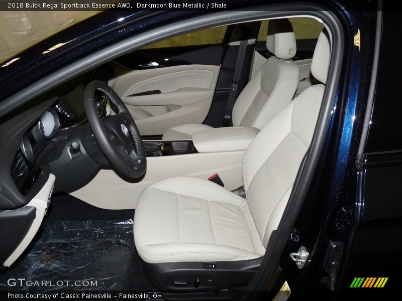 Darkmoon Blue Metallic / Shale 2018 Buick Regal Sportback Essence AWD