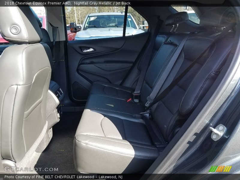 Nightfall Gray Metallic / Jet Black 2018 Chevrolet Equinox Premier AWD