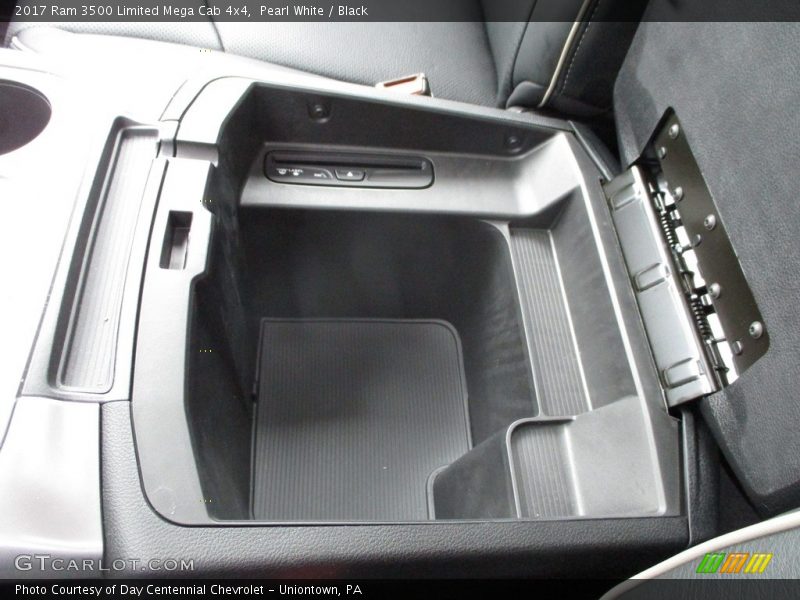 Pearl White / Black 2017 Ram 3500 Limited Mega Cab 4x4