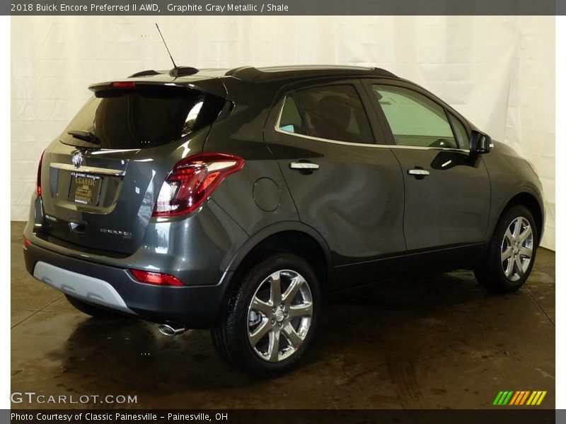 Graphite Gray Metallic / Shale 2018 Buick Encore Preferred II AWD