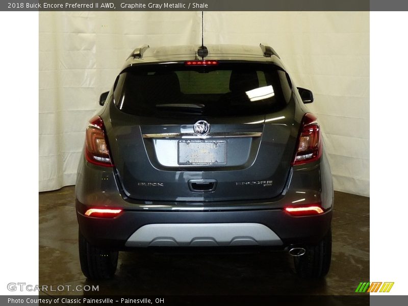 Graphite Gray Metallic / Shale 2018 Buick Encore Preferred II AWD