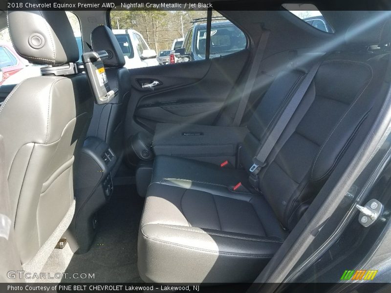 Nightfall Gray Metallic / Jet Black 2018 Chevrolet Equinox Premier AWD