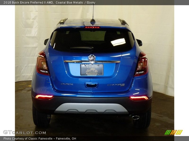 Coastal Blue Metallic / Ebony 2018 Buick Encore Preferred II AWD