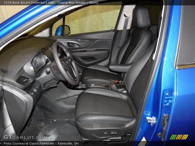 Coastal Blue Metallic / Ebony 2018 Buick Encore Preferred II AWD