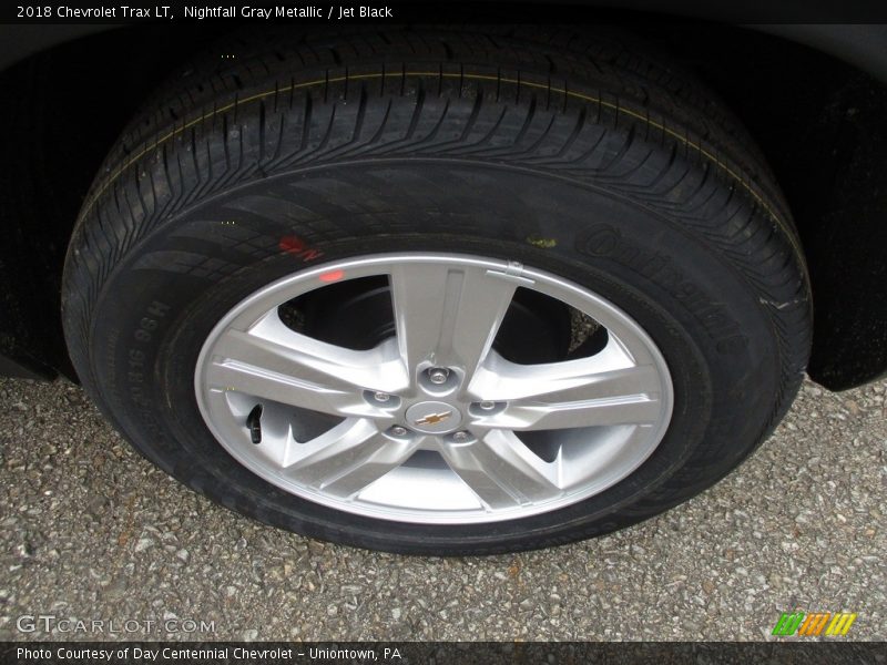 Nightfall Gray Metallic / Jet Black 2018 Chevrolet Trax LT