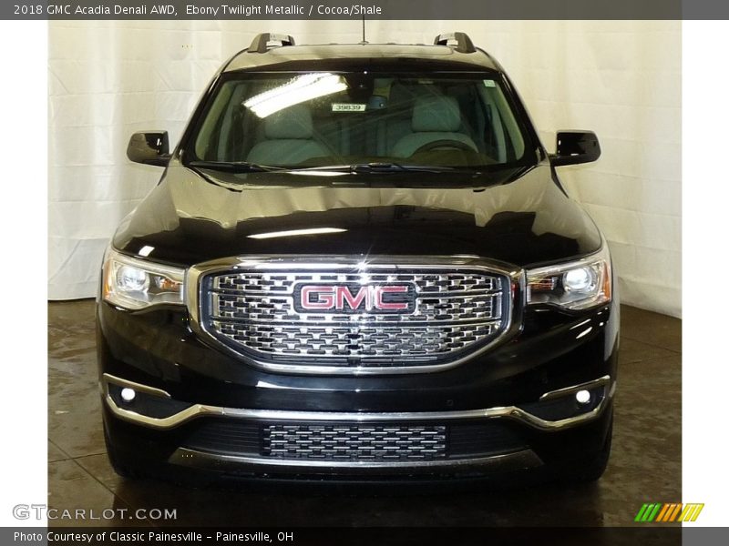 Ebony Twilight Metallic / Cocoa/Shale 2018 GMC Acadia Denali AWD