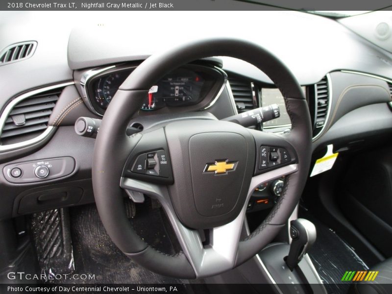 Nightfall Gray Metallic / Jet Black 2018 Chevrolet Trax LT