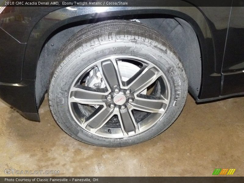 Ebony Twilight Metallic / Cocoa/Shale 2018 GMC Acadia Denali AWD