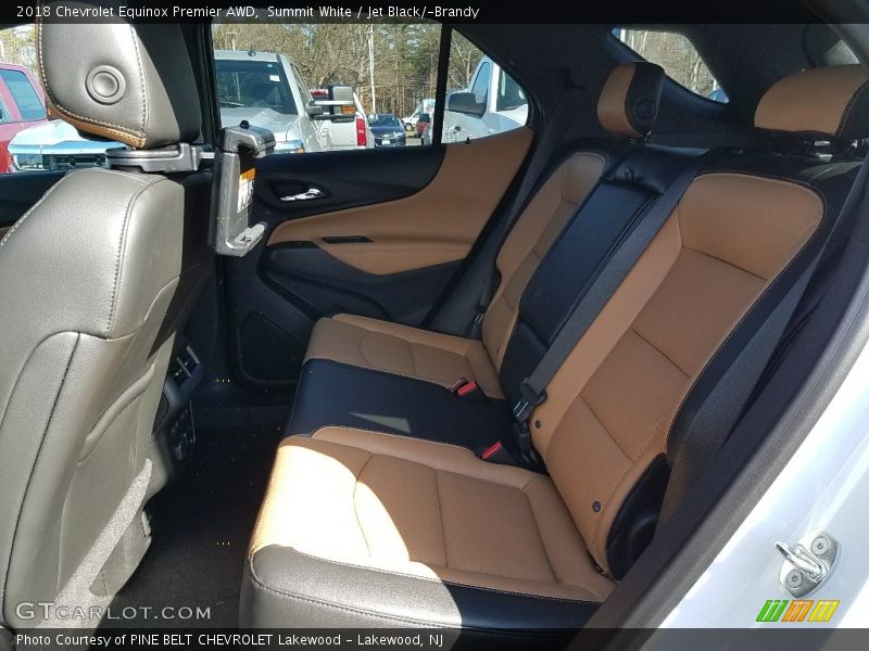 Summit White / Jet Black/­Brandy 2018 Chevrolet Equinox Premier AWD