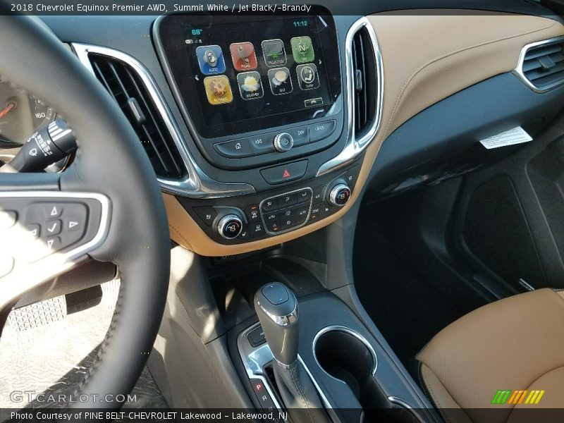 Summit White / Jet Black/­Brandy 2018 Chevrolet Equinox Premier AWD