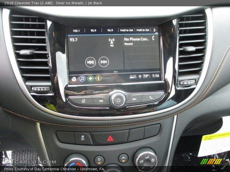 Controls of 2018 Trax LS AWD