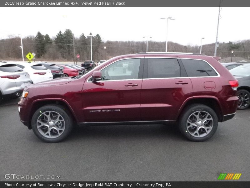  2018 Grand Cherokee Limited 4x4 Velvet Red Pearl