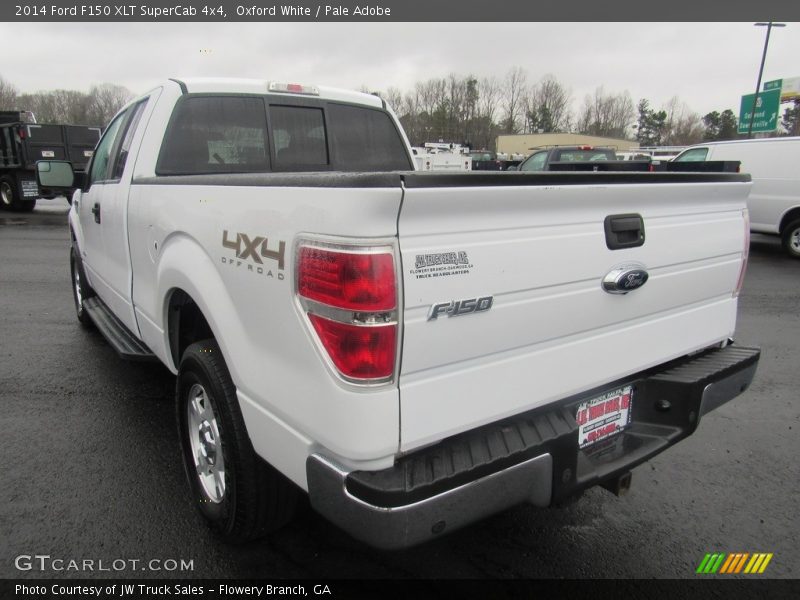 Oxford White / Pale Adobe 2014 Ford F150 XLT SuperCab 4x4