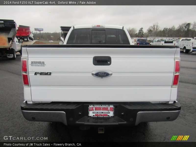 Oxford White / Pale Adobe 2014 Ford F150 XLT SuperCab 4x4