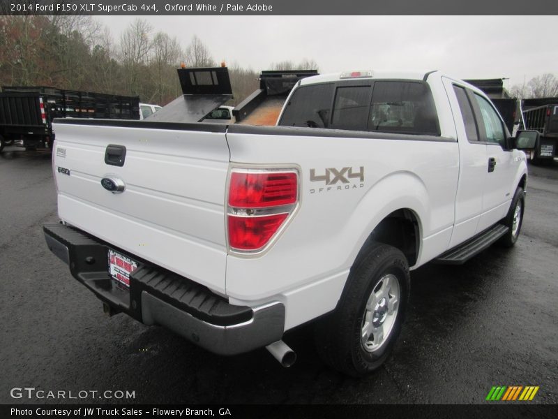 Oxford White / Pale Adobe 2014 Ford F150 XLT SuperCab 4x4