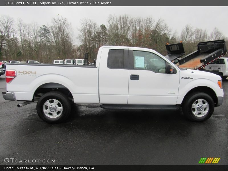 Oxford White / Pale Adobe 2014 Ford F150 XLT SuperCab 4x4