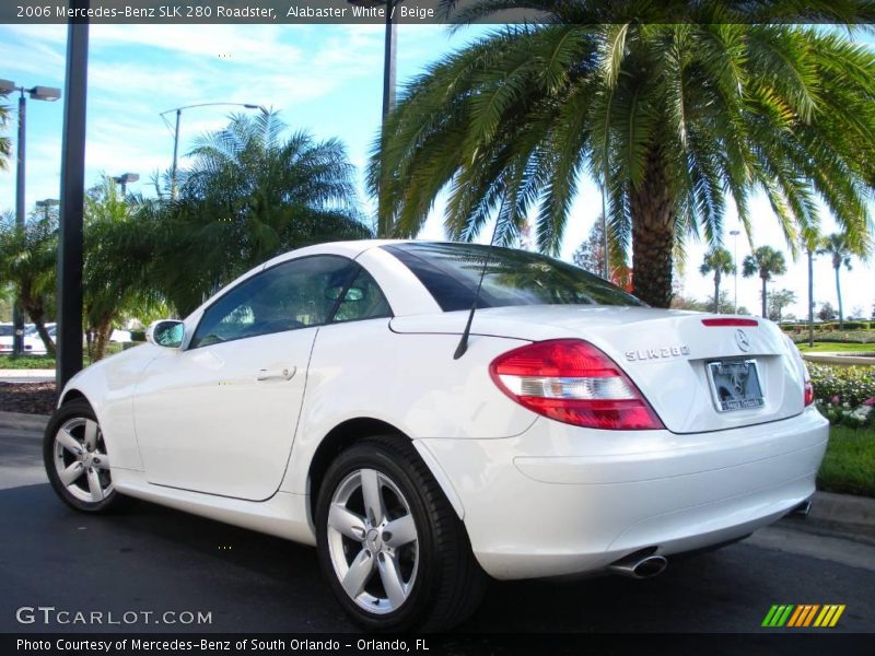 Alabaster White / Beige 2006 Mercedes-Benz SLK 280 Roadster