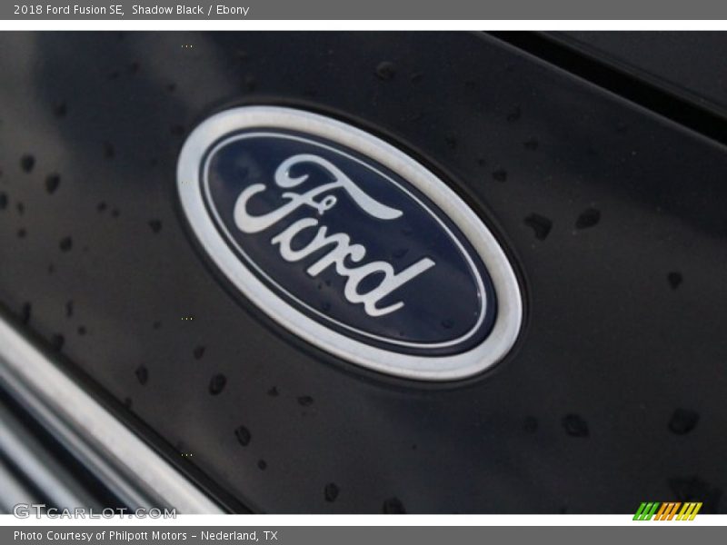 Shadow Black / Ebony 2018 Ford Fusion SE