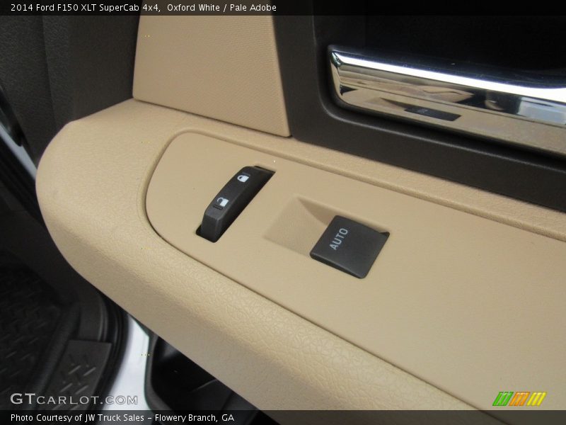 Oxford White / Pale Adobe 2014 Ford F150 XLT SuperCab 4x4