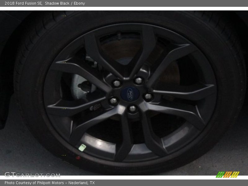 Shadow Black / Ebony 2018 Ford Fusion SE