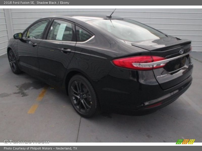Shadow Black / Ebony 2018 Ford Fusion SE