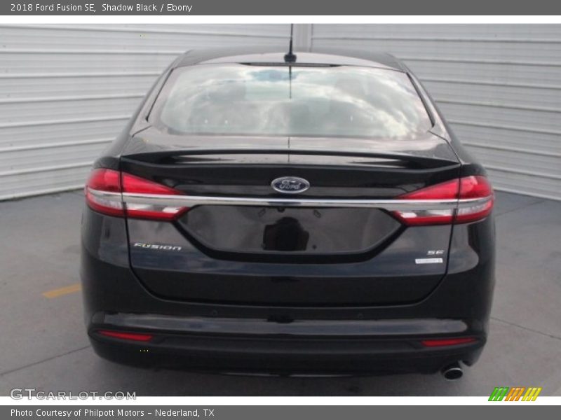 Shadow Black / Ebony 2018 Ford Fusion SE