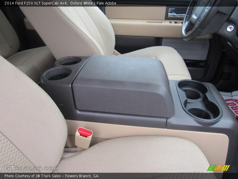 Oxford White / Pale Adobe 2014 Ford F150 XLT SuperCab 4x4