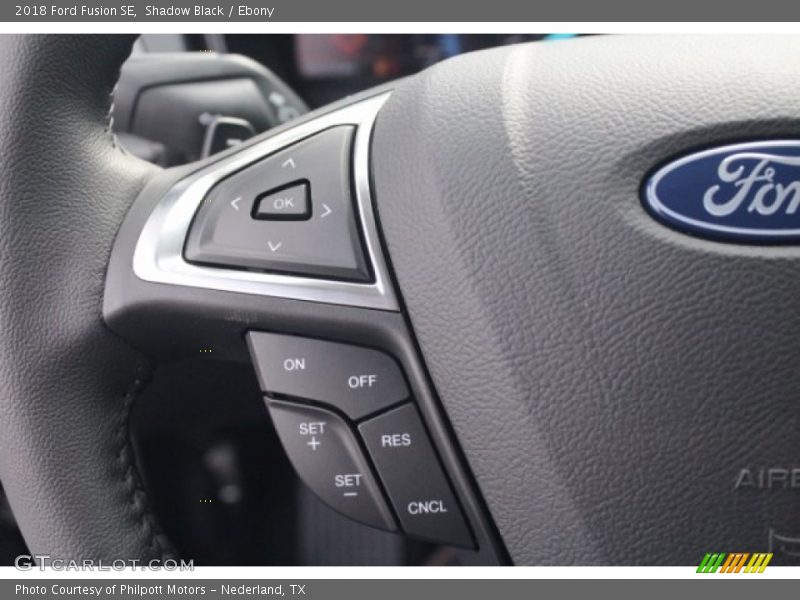 Shadow Black / Ebony 2018 Ford Fusion SE