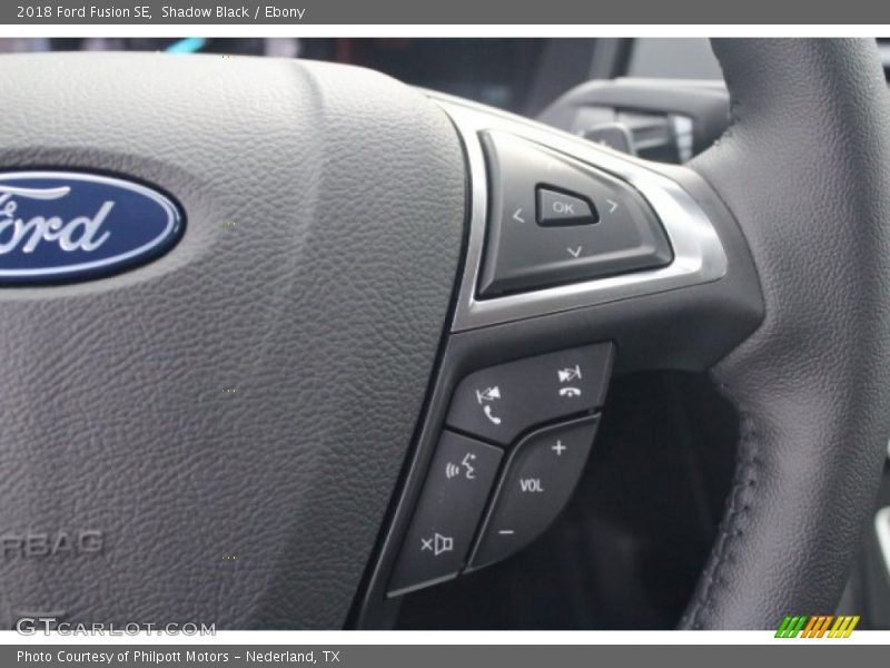Shadow Black / Ebony 2018 Ford Fusion SE