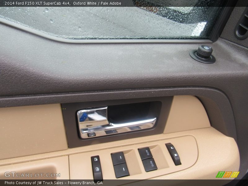 Oxford White / Pale Adobe 2014 Ford F150 XLT SuperCab 4x4