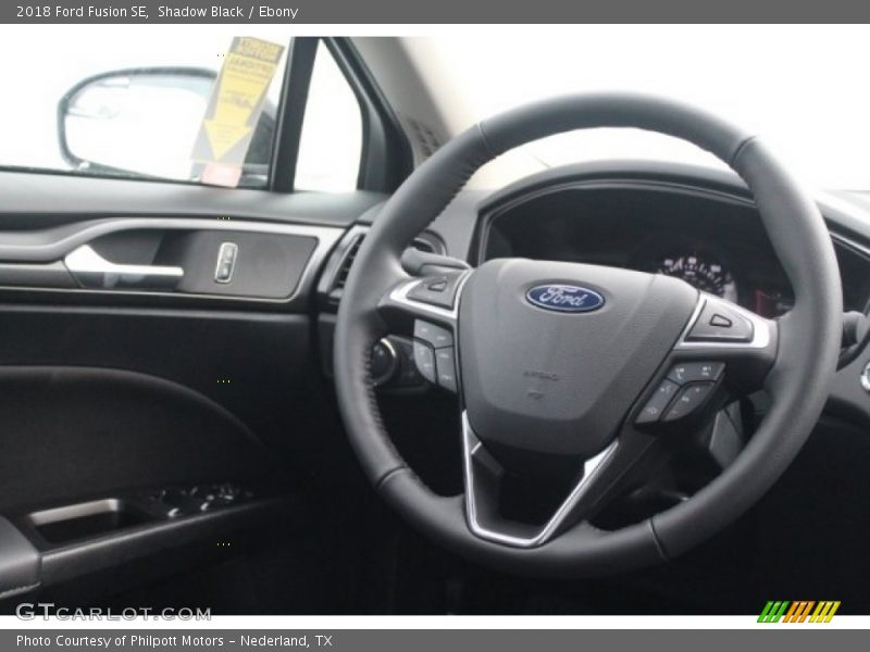 Shadow Black / Ebony 2018 Ford Fusion SE