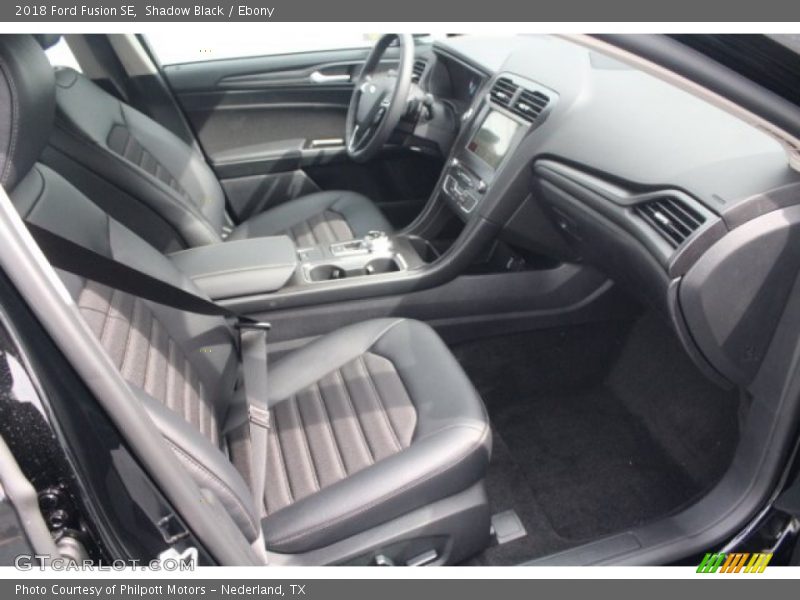 Shadow Black / Ebony 2018 Ford Fusion SE