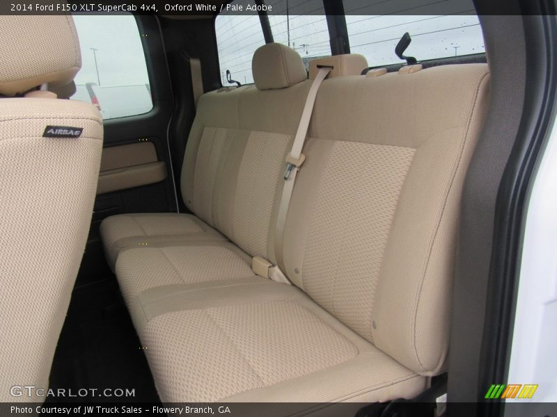 Oxford White / Pale Adobe 2014 Ford F150 XLT SuperCab 4x4