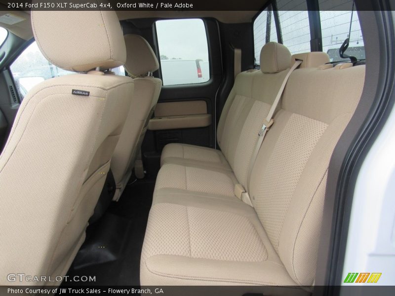 Oxford White / Pale Adobe 2014 Ford F150 XLT SuperCab 4x4