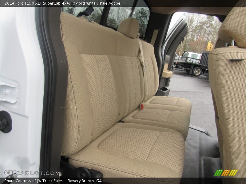 Oxford White / Pale Adobe 2014 Ford F150 XLT SuperCab 4x4