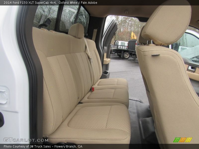 Oxford White / Pale Adobe 2014 Ford F150 XLT SuperCab 4x4