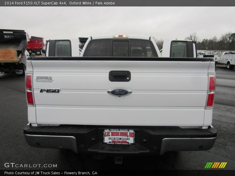 Oxford White / Pale Adobe 2014 Ford F150 XLT SuperCab 4x4