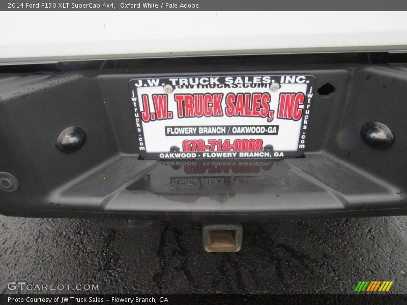 Oxford White / Pale Adobe 2014 Ford F150 XLT SuperCab 4x4