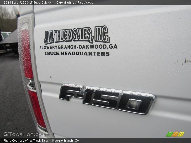 Oxford White / Pale Adobe 2014 Ford F150 XLT SuperCab 4x4