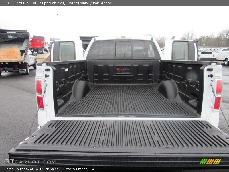 Oxford White / Pale Adobe 2014 Ford F150 XLT SuperCab 4x4