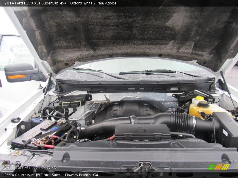 Oxford White / Pale Adobe 2014 Ford F150 XLT SuperCab 4x4