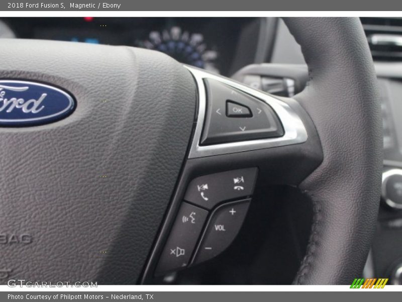 Magnetic / Ebony 2018 Ford Fusion S