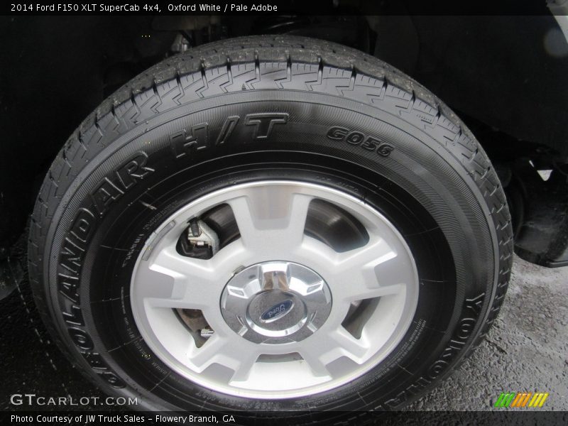 Oxford White / Pale Adobe 2014 Ford F150 XLT SuperCab 4x4