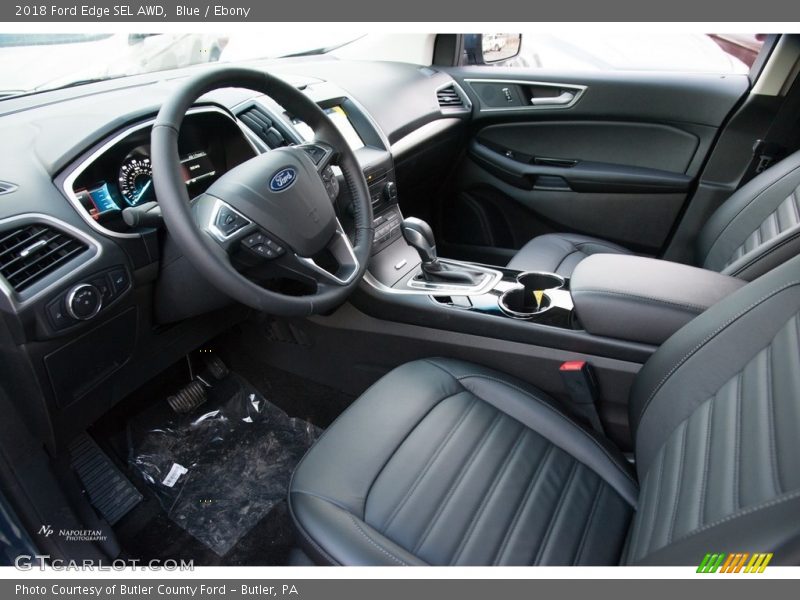 Blue / Ebony 2018 Ford Edge SEL AWD